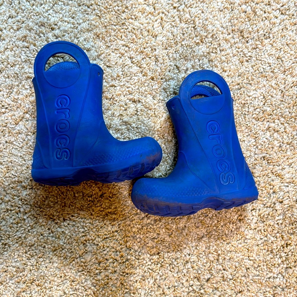 Crocs rain boots
